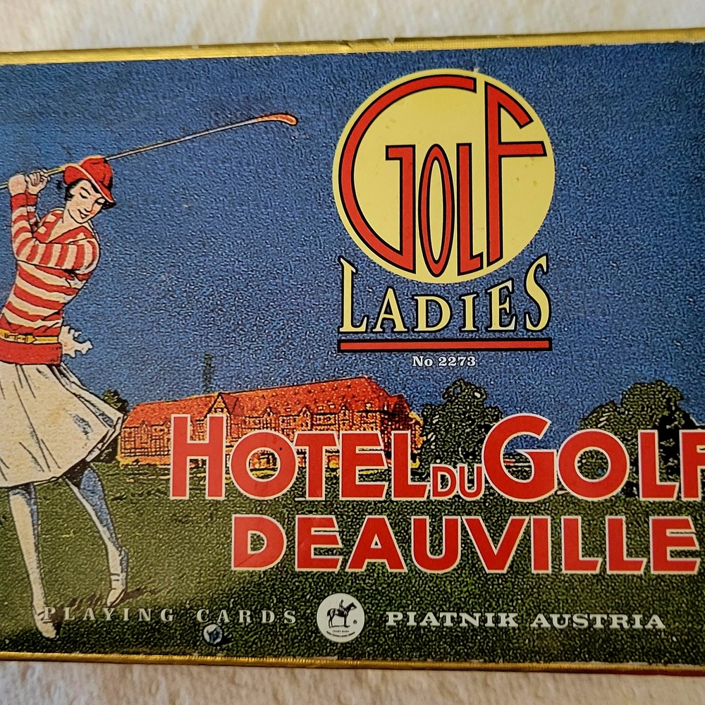 Piatnik Austria Golf Ladies Playing Cards